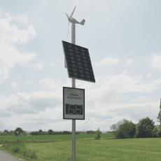 Автономный измеритель скорости ТЕМП-ВСС-02 на ветро-солнечной электростанции доступен на сайте