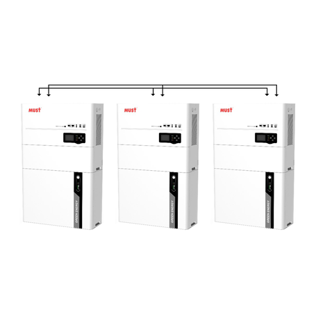 Система накопления энергии MUST All-in 16,5KW 15 кВт/ч 3P доступна на сайте  фото - 1